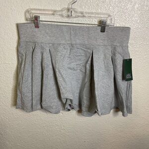 Wild Fable XXL Gray Pleated Skort